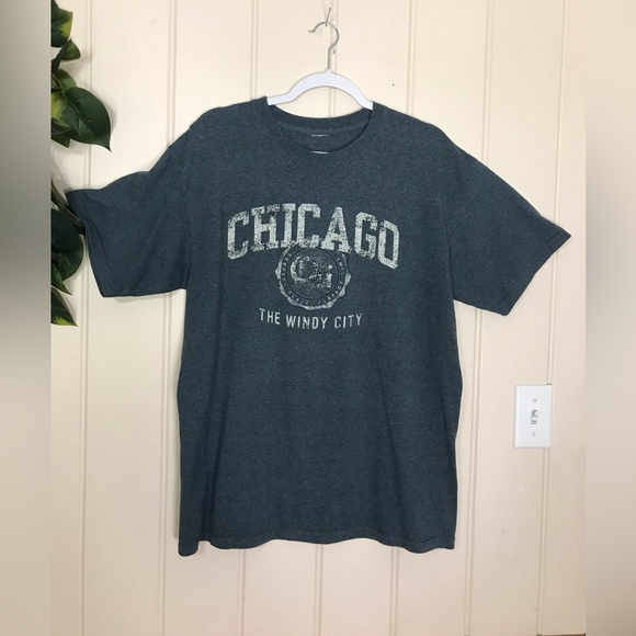 Chicago The Windy City Tee Shirt T-shirt
Size XL 46 - 48
Crew Neck 
60% Cotton - Picture 6 of 16